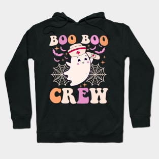 Groovy Boo Boo Crew Nurse Funny Ghost Women Halloween Nurse Hoodie